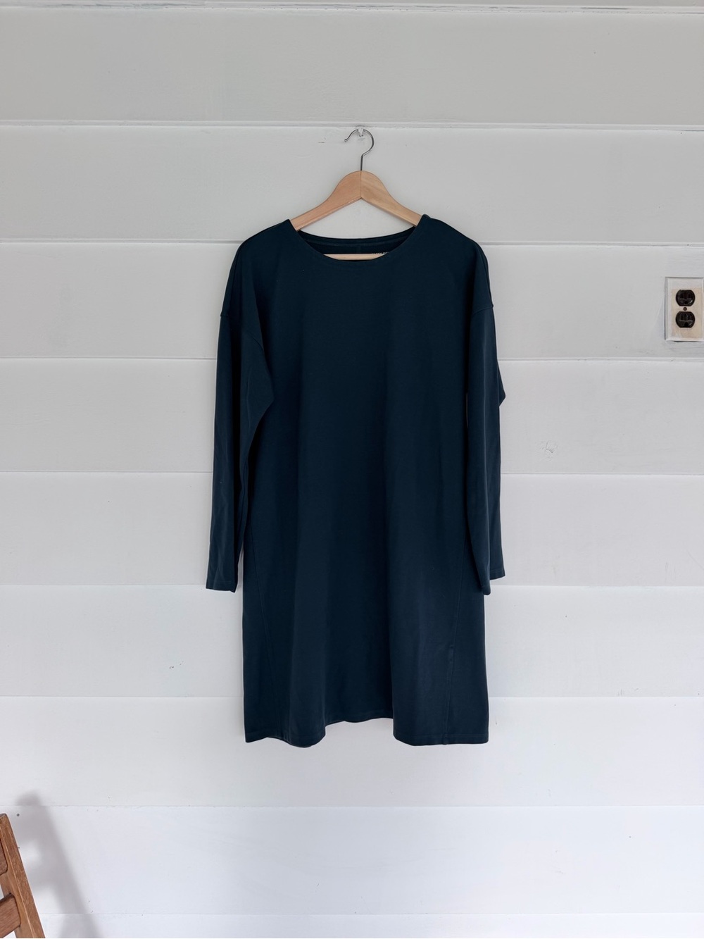 Eileen Fisher Blue Long Sleeve Dress